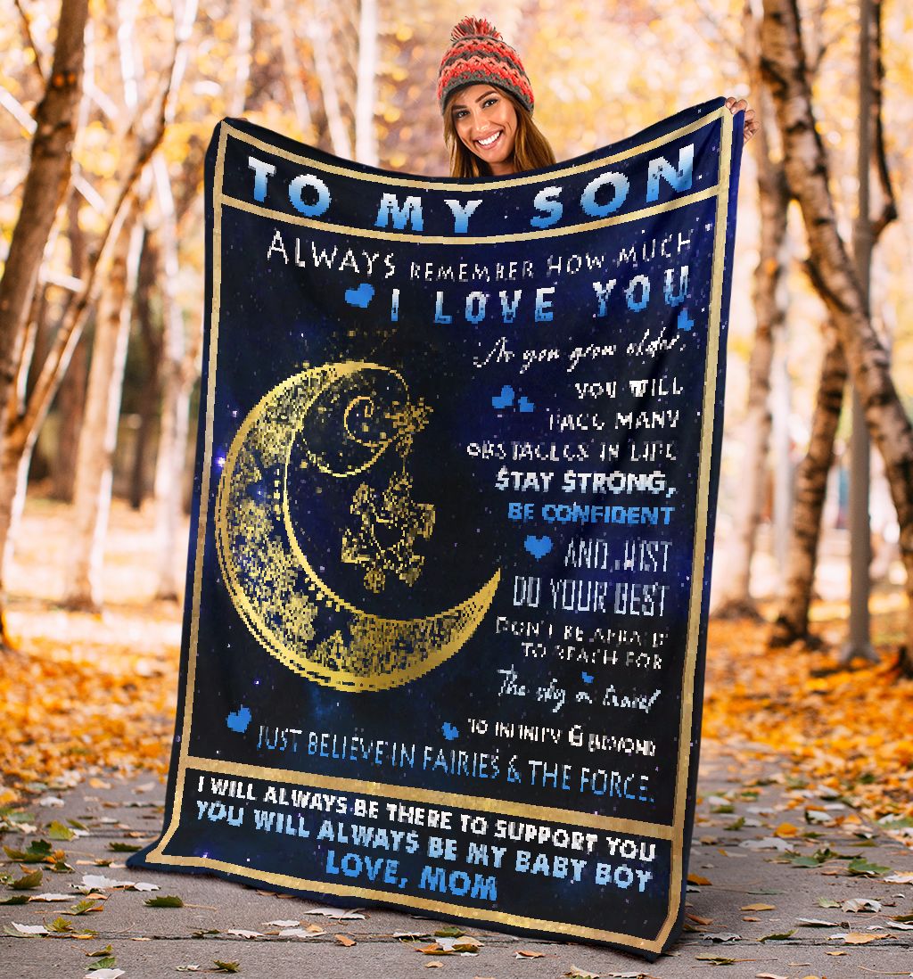 Autism Awareness Son Gift Flannel Blanket For Bed Sofa And Reading Nook Decor
