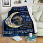 Dinosaur To My Son I Love You Flannel Blanket For Soft Bed Couch And Home Comfort