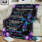 God I Asked God For A Best Friend Christian Flannel Blanket For Living Room And Bedroom Styling
