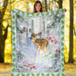 Hunting Deer Christmas Flannel Blanket For Cozy Home Lounging And Gifting