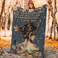 Dragonfly Girl Dragonfly I'm The Storm Flannel Blanket For Bed Sofa And Reading Nook Decor
