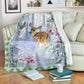 Hunting Deer Christmas Flannel Blanket For Soft Bed Couch And Home Comfort