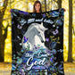 Horse Be Still And Knowing That I Am God Flannel Blanket For Cozy Home Lounging And Gifting
