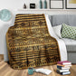 Ethnic Love Beautiful Life Flannel Blanket For Relaxing At Home And Travel