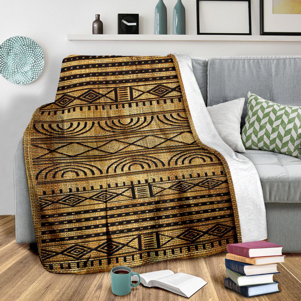 Ethnic Love Beautiful Life Flannel Blanket For Relaxing At Home And Travel