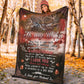 Hunting To My Wife Flannel Blanket For Bed Sofa And Reading Nook Decor