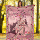 Breast Cancer Survivor Awareness Flannel Blanket For Cozy Home Lounging And Gifting