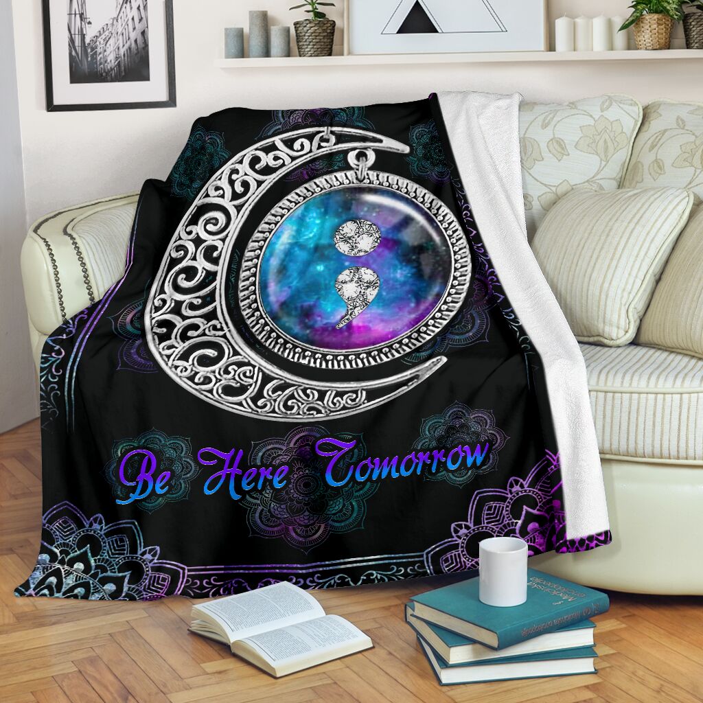 Mental Health Awareness Hope Flannel Blanket For Bedroom Couch And Daily Comfort