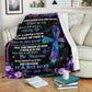 God I Asked God For A Best Friend Christian Flannel Blanket For Warm Home Decor And Relaxation
