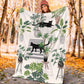 Cat Lovely Black Cats Flannel Blanket For Bed Sofa And Reading Nook Decor