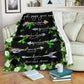 God Says You Are Mental Health Awareness Flannel Blanket For Warm Home Decor And Relaxation