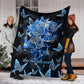 Diabetes Awareness Flannel Blanket For Bedroom Couch And Daily Comfort