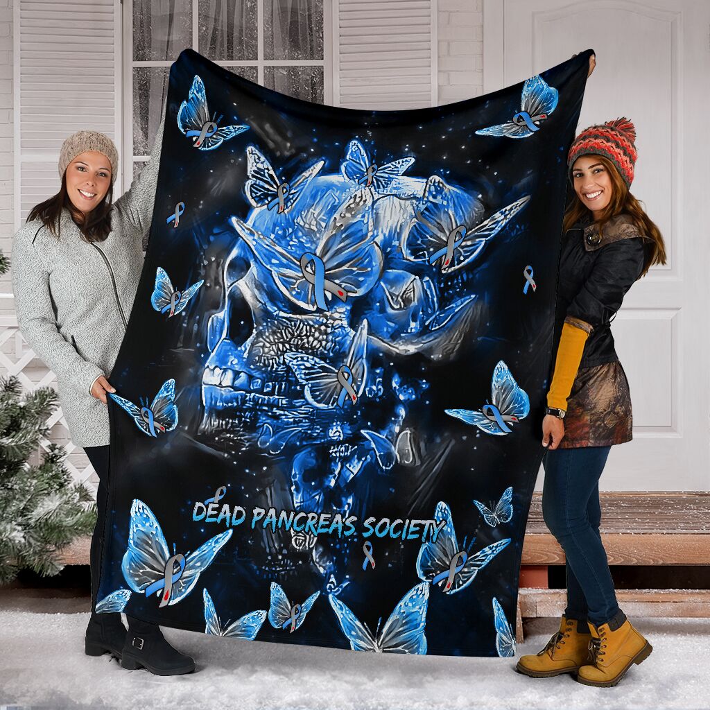 Diabetes Awareness Flannel Blanket For Bedroom Couch And Daily Comfort