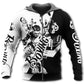 Boxing Spirit Black And White Art – 3D Hoodie