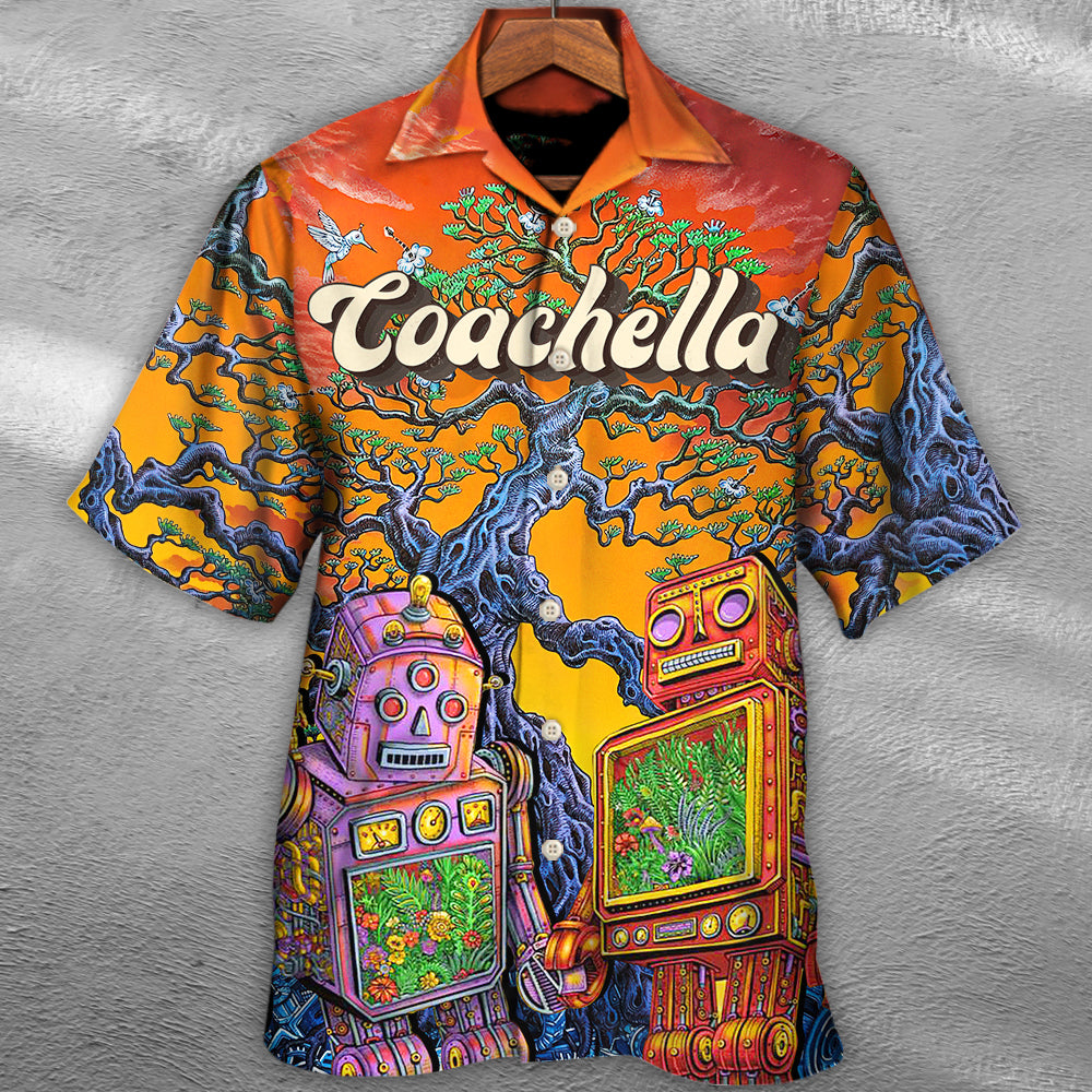 Music Event I Want To Live A Festival Forever - Hawaiian Shirt