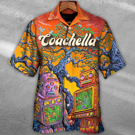 Music Event I Want To Live A Festival Forever - Hawaiian Shirt