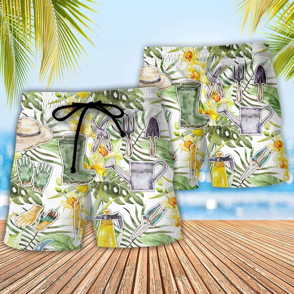 Gardening Play In The Dirt – Beach Short