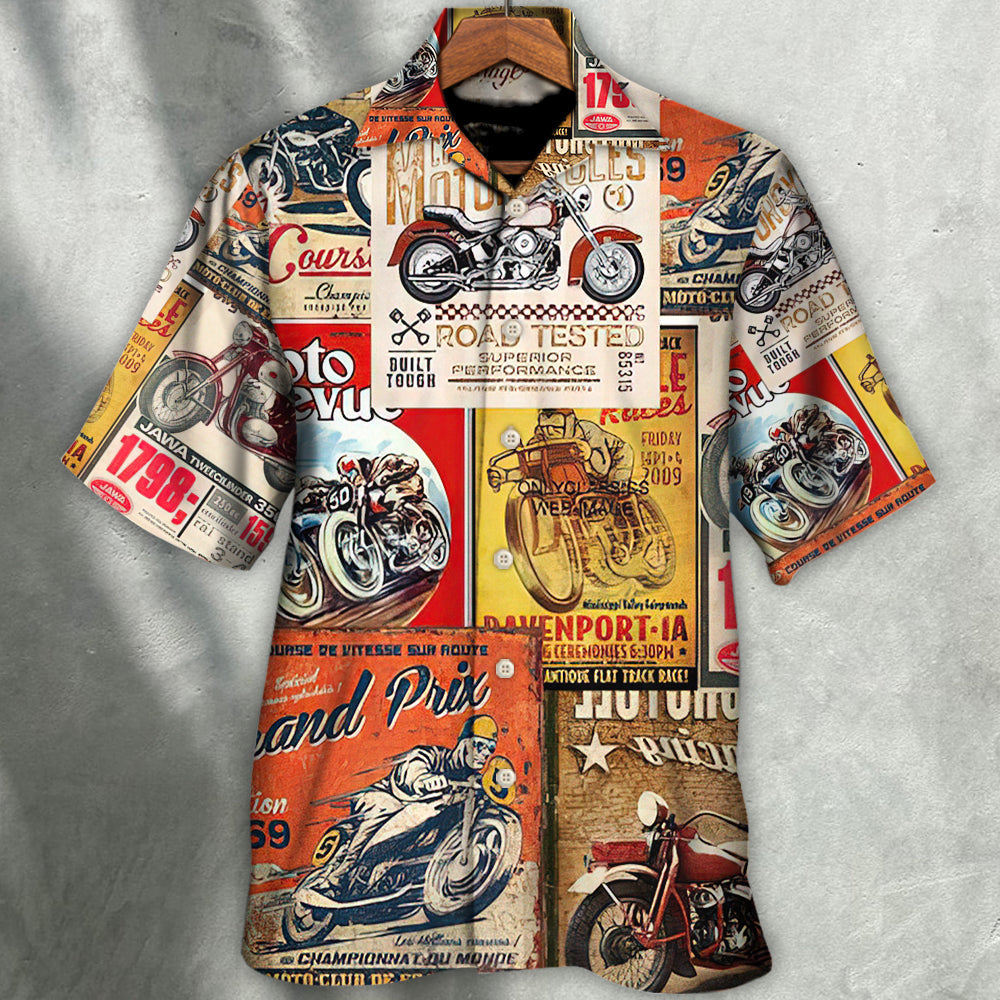 Motorcycle Drop A Gear If You Can Still Hear Your Fears - Hawaiian Shirt