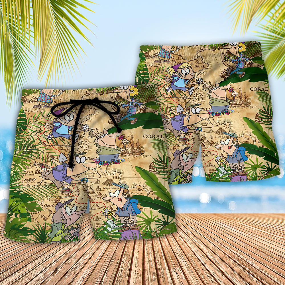 Geocaching Saved Me Now I’m Just Exploring Outdoors – Beach Short