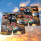 Racing Car Fast Lover Art Style – Beach Short