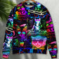 DJ Cat Cool Life Style – Sweater - Ugly Christmas Sweater
