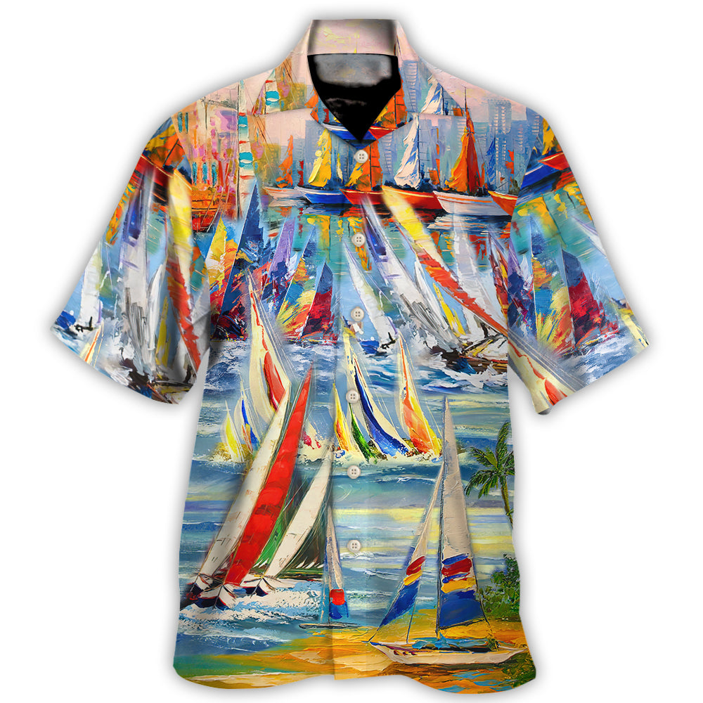 Sailing Every Time I Slip Into The Ocean, It’s Like Going Home - Hawaiian Shirt