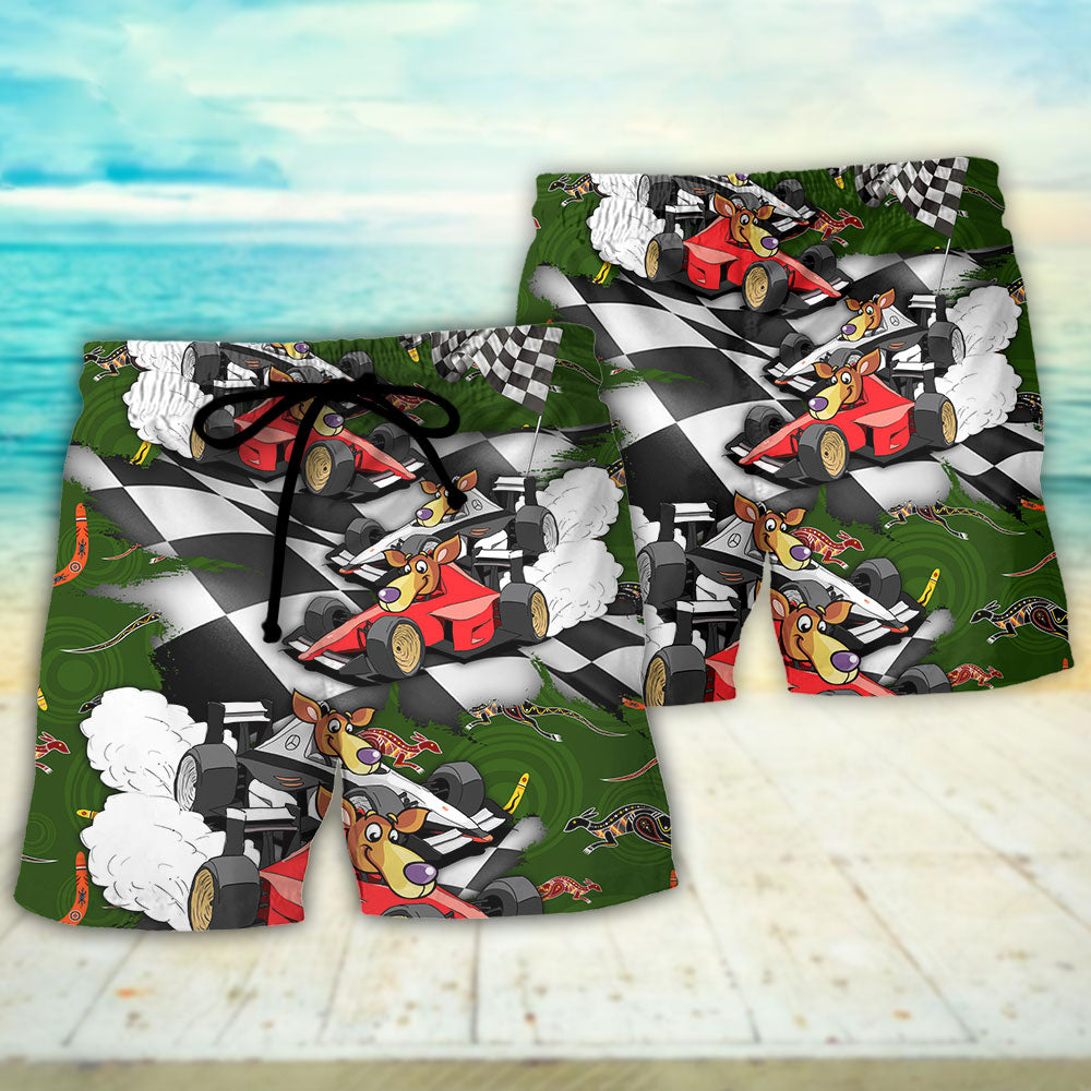 Kangaroo Formula Racing Australian Vibe – Beach Short