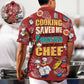 Cooking Lover Cooking Save Me From Being A Pornstar Now I'm Just A Chef - Hawaiian Shirt
