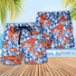 Lobster Party Like A Lob Star Tropical Humor – Beach Short
