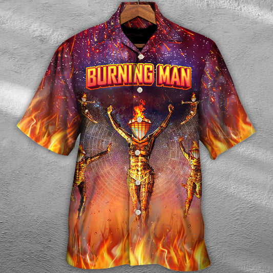 Music Event Built To Burn Vintage Style - Hawaiian Shirt