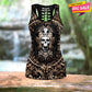 Aztec Warrior Mexican Skull – Hollow Tank Top