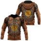 Mexican Heart Aztec Blood Art - 3D Hoodie