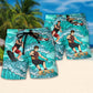 Waterskiing Sorry Can’t Talk I’m On Another Line – Beach Short