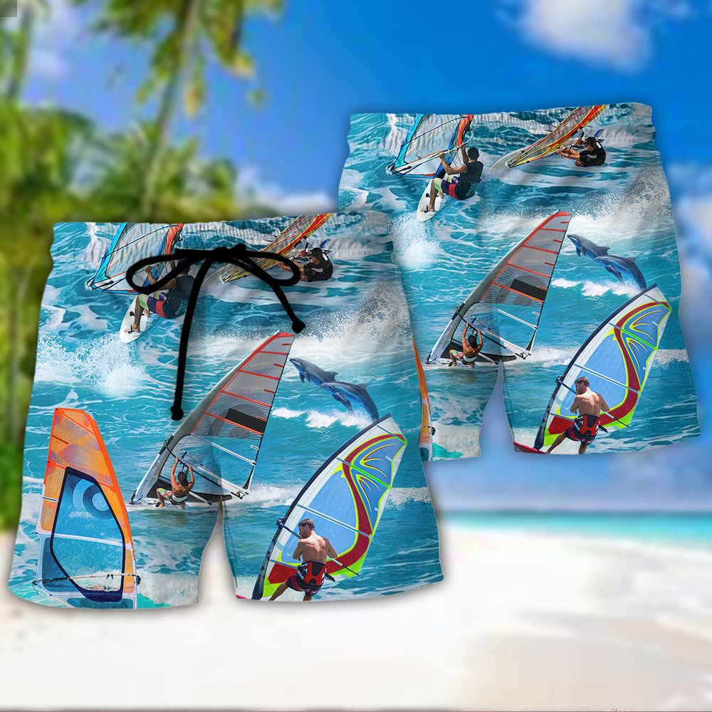 Windsurfing I Have 99 Problems But Windsurfing Isn’t One - Beach Short