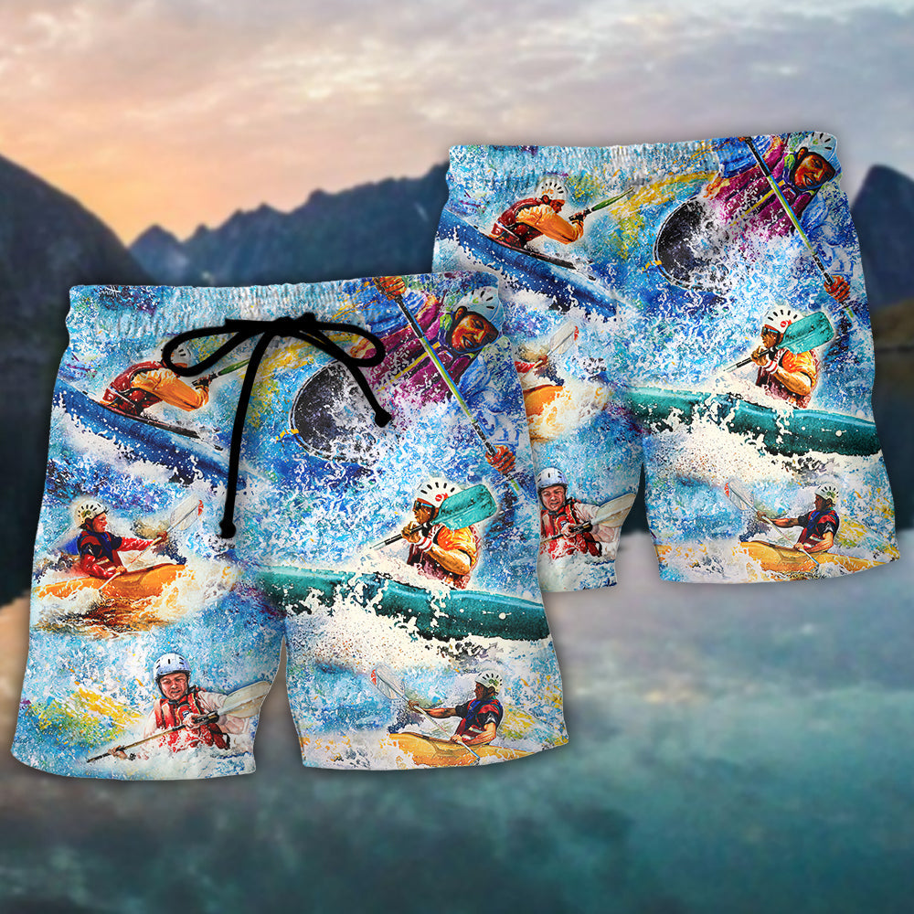 Kayaking I Could Use A Good Paddling Lover - Beach Short