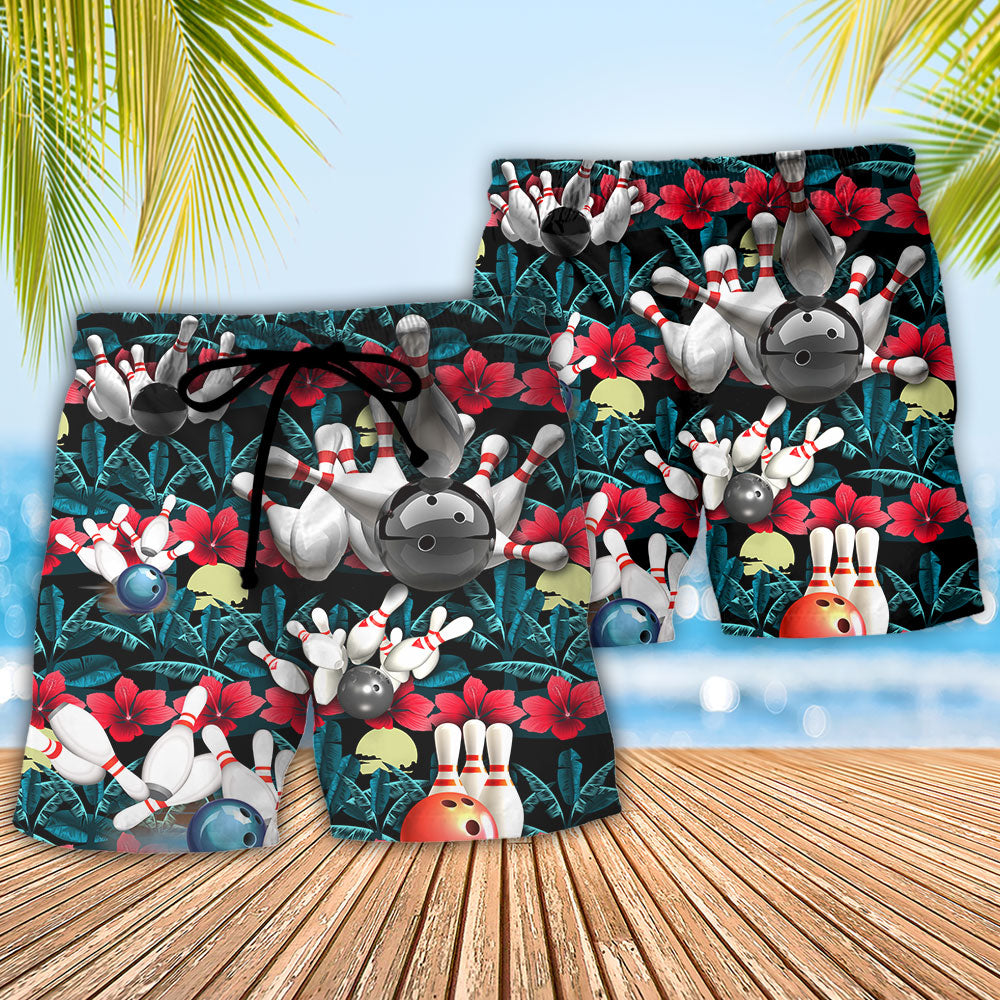 Bowling Don’t Be Jealous Because I Bowl Better Than You – Beach Short