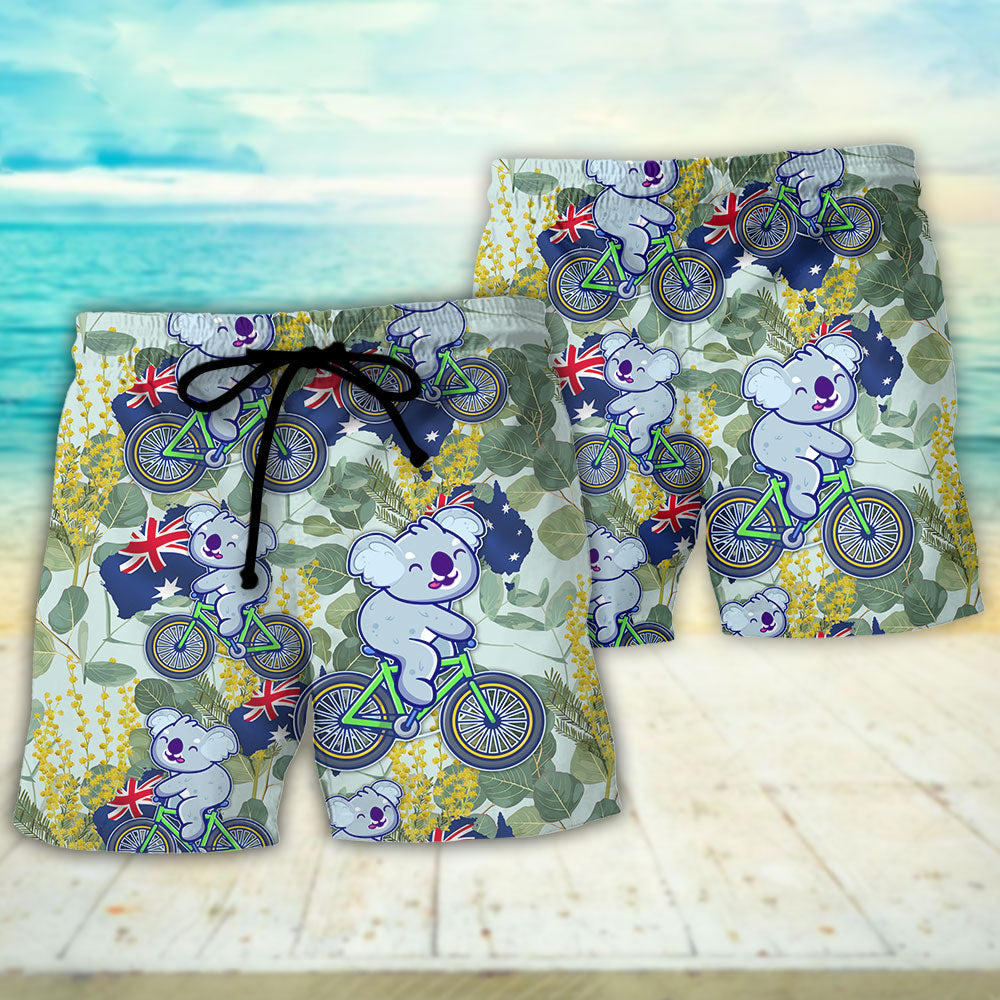 Koala Cycling Australia Art Vibe – Beach Short