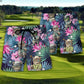 Golf Funny Cat Playing Golf Kiss My Putt - Beach Short