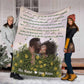 African American Every Love Story Is Afro Couple Flannel Blanket For Soft Bed Couch And Home Comfort