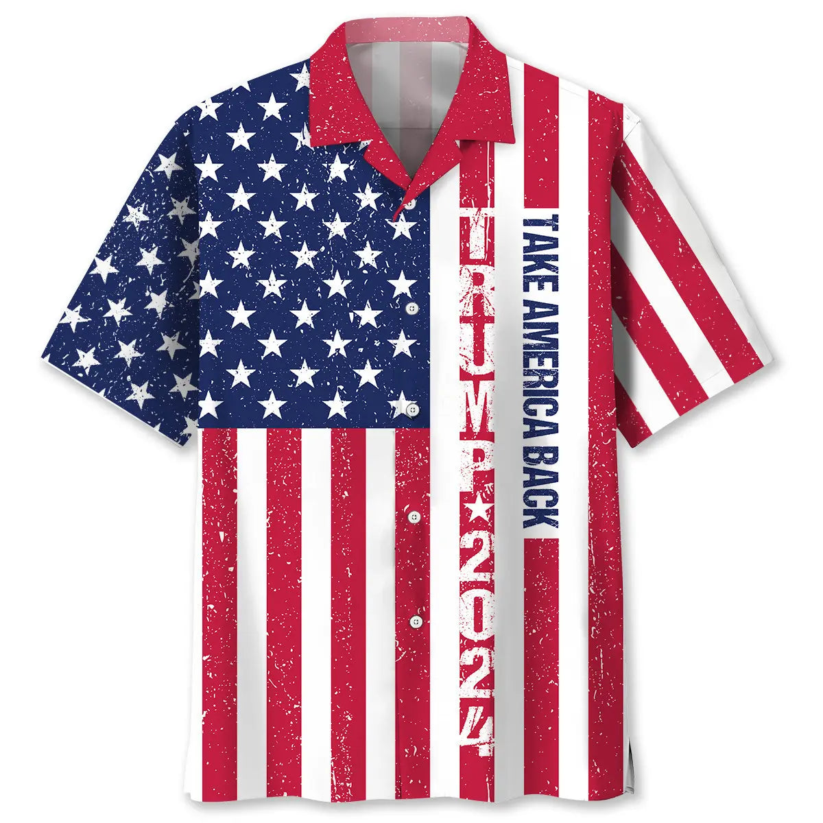 Hawaiian Shirt / Adults / S 2024 America Hawaiian Shirt