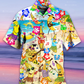 Funny Banana Love Beach Music Tropical Style - Hawaiian Shirt
