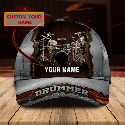 Drum Custom All Over Print – Classic Cap