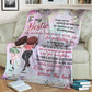 Bestie Love Beautiful Personalized Flannel Blanket For Bed Sofa And Reading Nook Decor