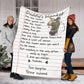 Fishing Daddy I Love You Personalized Flannel Blanket For Soft Bed Couch And Home Comfort