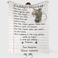 Fishing Daddy I Love You Personalized Flannel Blanket For Living Room And Bedroom Styling