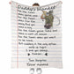 Fishing Daddy I Love You Personalized 50 x 60 Inch Flannel Blanket For Cozy Bedroom And Sofa Decor