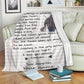 Hunting Daddy I Love You Personalized Flannel Blanket For Relaxing At Home And Travel