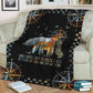 Camping And Into The Forest I Go With Bear Flannel Blanket For Bed Sofa And Reading Nook Decor