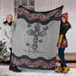 Jesus Faith In Your Life Flannel Blanket For Relaxing At Home And Travel