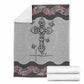 Jesus Faith In Your Life Flannel Blanket For Bed Sofa And Reading Nook Decor